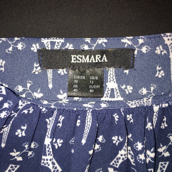 ESMARA Eiffel Tower Print Tank Top - Picture 8 of 8